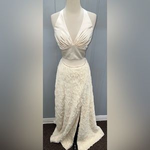Prom dress/ formal dress/ bridal/ wedding/ two-piece dress